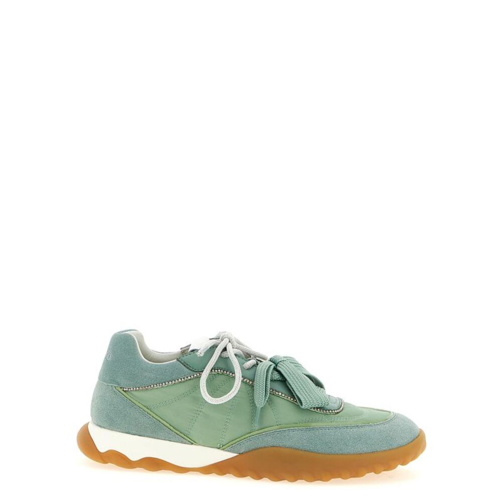 PINKO Bicolor Calfskin Women's Sneakers